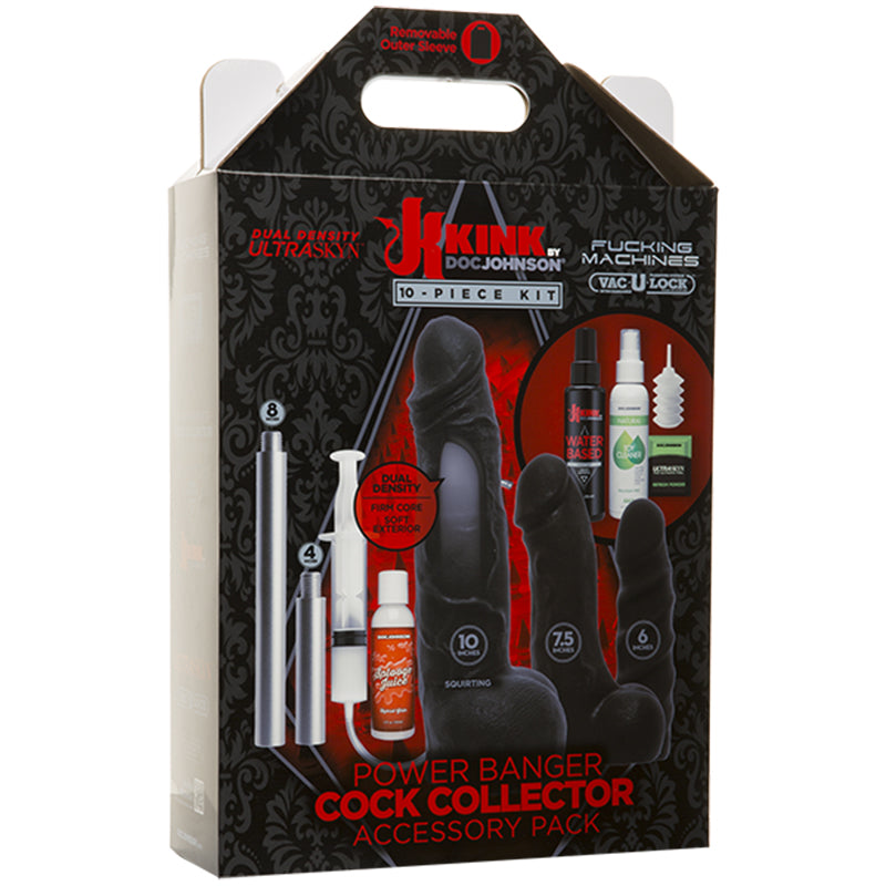 KINK Power Banger Cock Collector Accessory Pack 8 Piece Kit