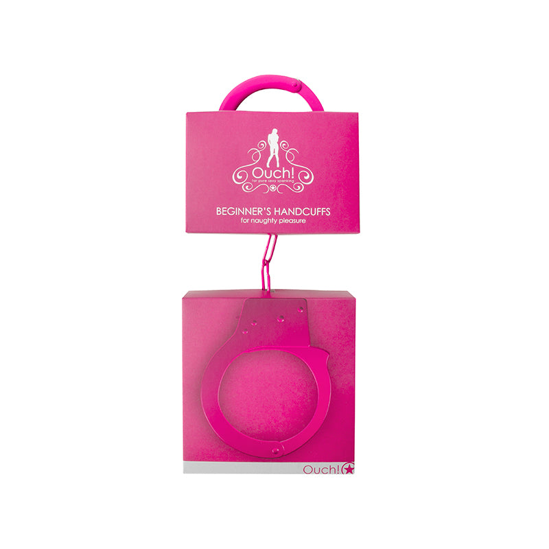 Ouch! Beginner's Handcuffs - Pink