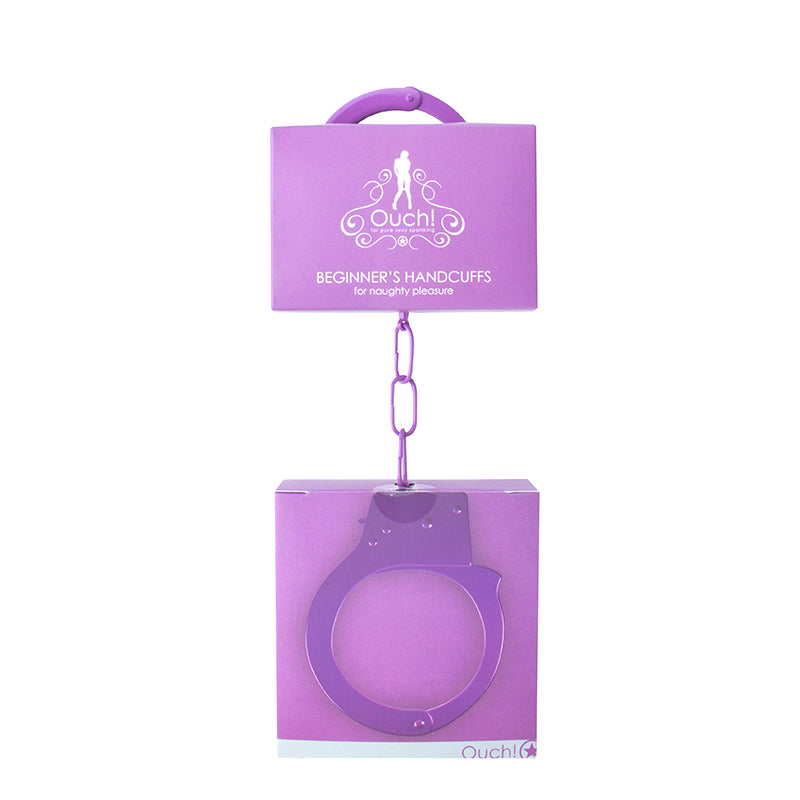 Ouch! Beginner's Handcuffs - Purple
