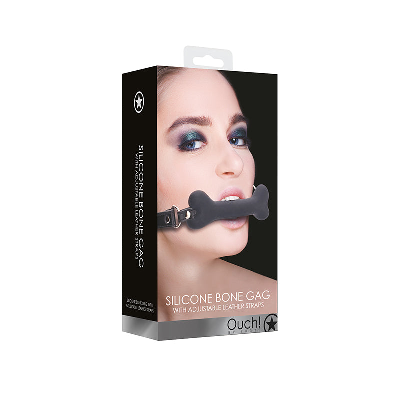 Ouch! Bone Gag - Black