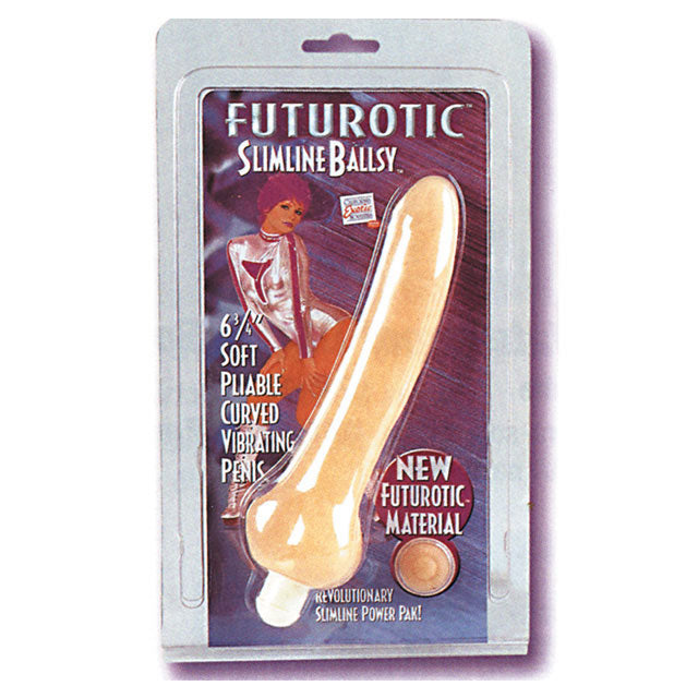 Futurotic Slimline Vibrating Dong - Ballsy 5.5in