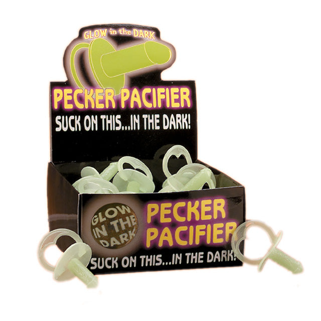 '++Glow (Dp) Pecker Pacifier 36/Bx+