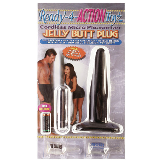 '++Couples Butt Plug-Black