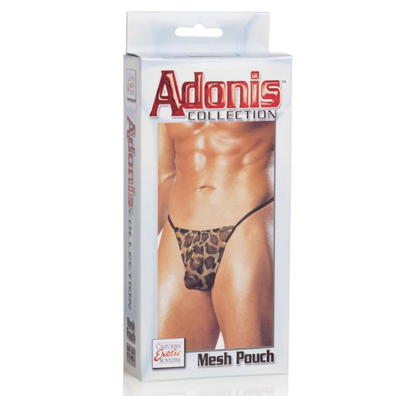 Adonis Mesh Pouch - Leopard