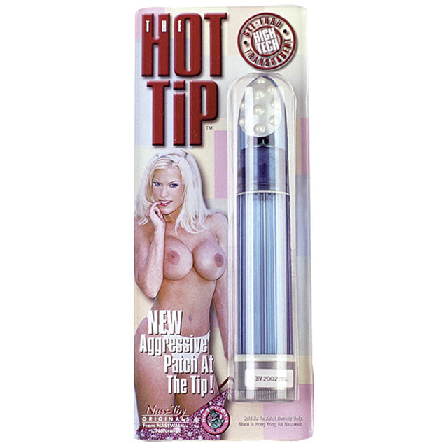 '++Hot Tip Blue Transparent Vibe