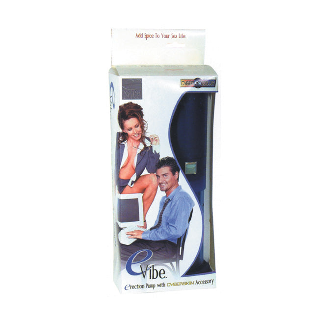 '++E-Vibe Penis Pump W/Cyber Accesory