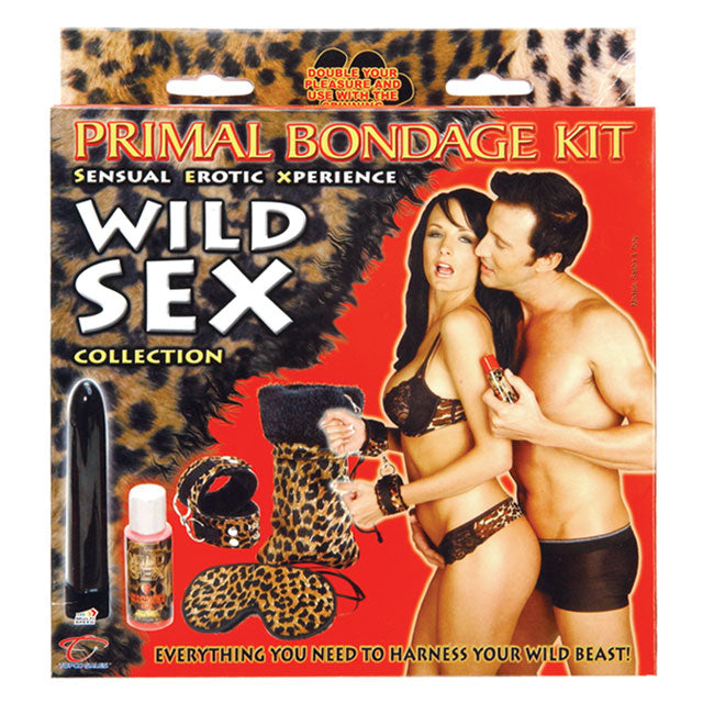 '--Leopard Bondage Kit W.I.L.D. Sex