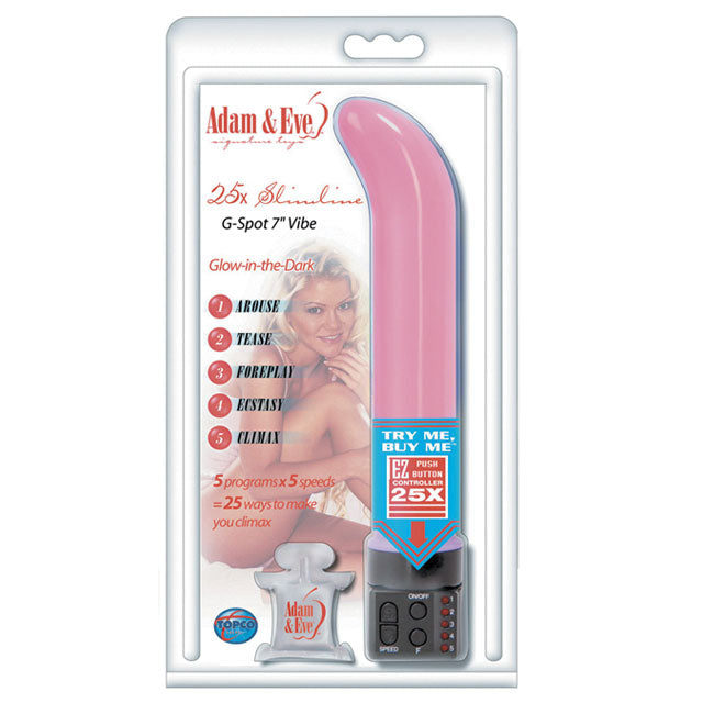 '++DV25x Slim Vibe G-spot 7in.  Gnd Pin
