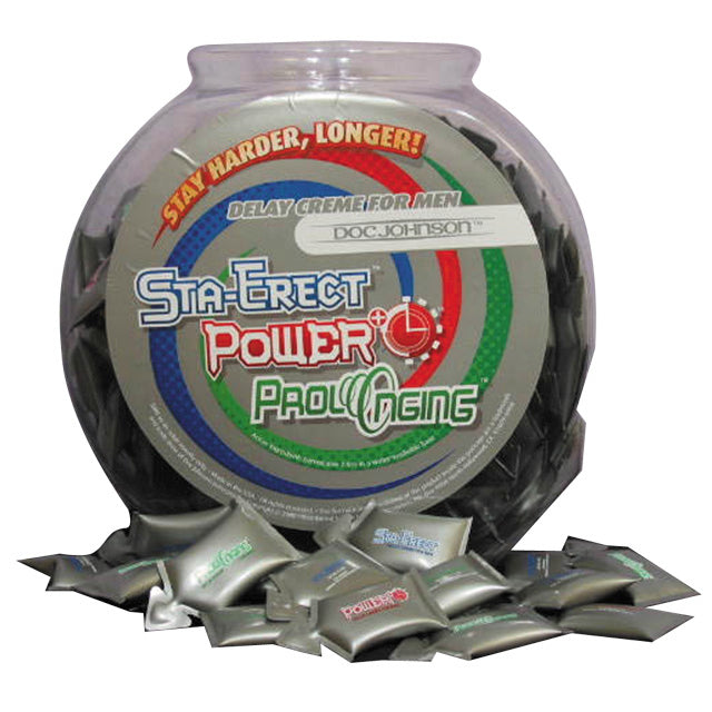 Delay Cream Pillow Paks (In Fishbowl