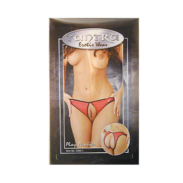 '++Play Panties Erotic Wear-Red