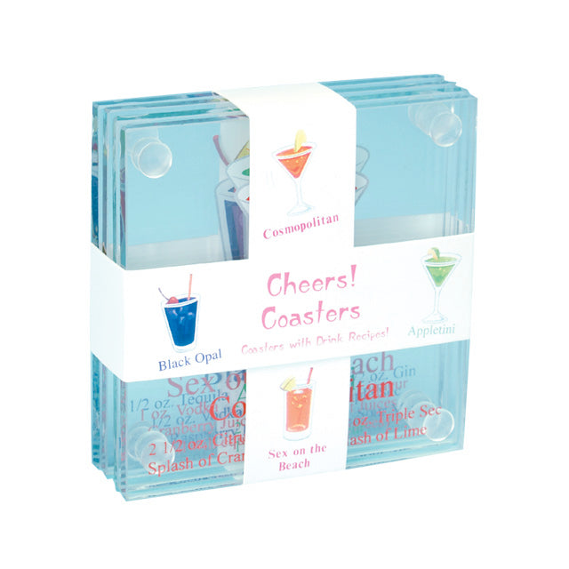 '++Cheer Coaster (4Pc)