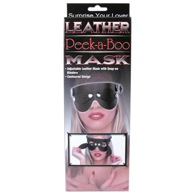 '++Leather Peek-A-Boo Mask