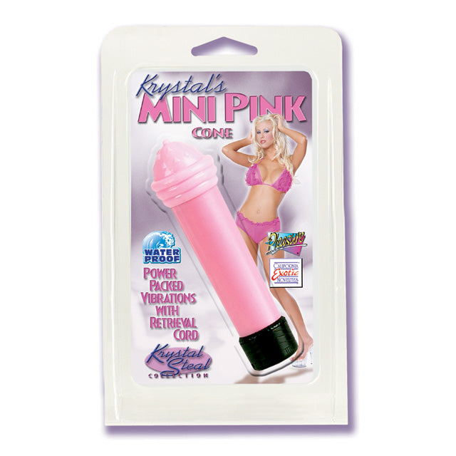 '++KrystalS Mini Pink Cone