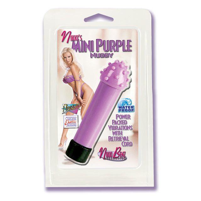 '++NickiS Mini Purple Nubby