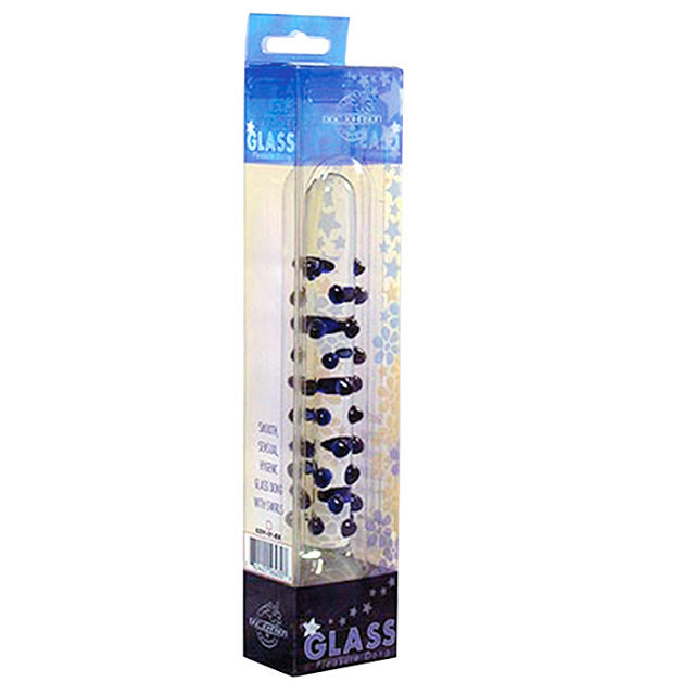 '++Glass Pleasure Dong W/ Bumps