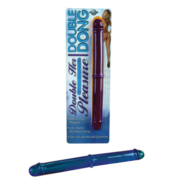 '++Double Her Pleasure Dong - Purple