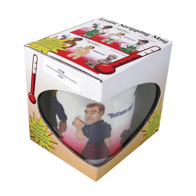 '++Mug:Male Stripping Coffee Workers