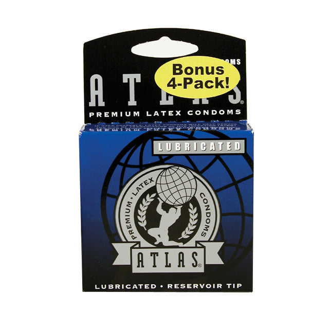 '++Atlas Lubricated Condoms (4Pk)
