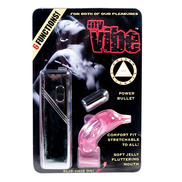 '++My Vibe Finger Vibe 6Function Blue