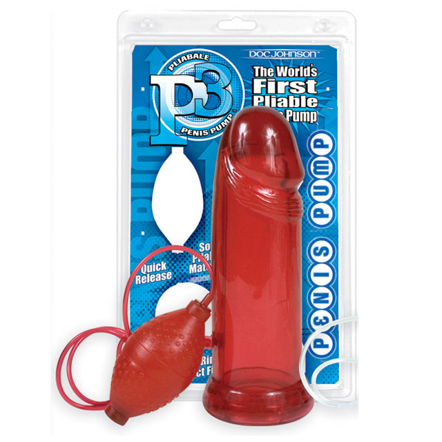 '++P3 Penis Pump Red