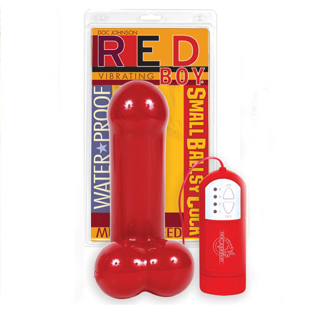 '++DN Vibrating Red Boy Toy Medium Bally