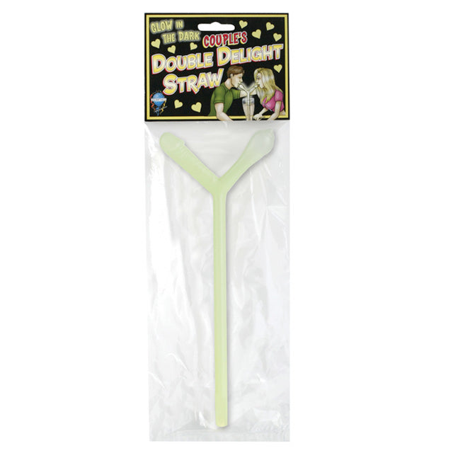 '++Couples Double Delight Straws