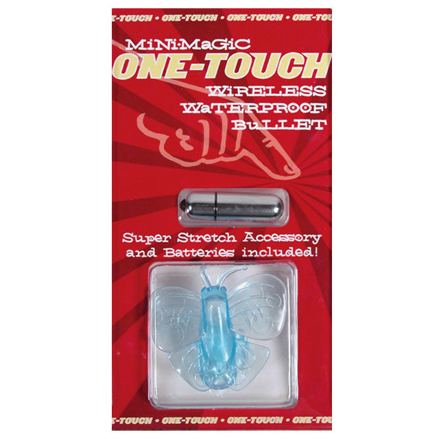 One Touch Bullet With Butterfly (Blue)
