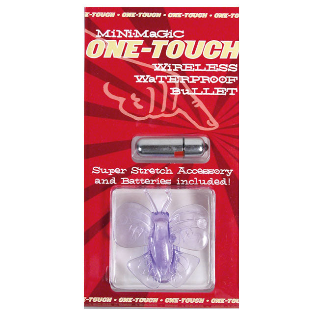 One Touch Bullet With Butterfly (Lavender)