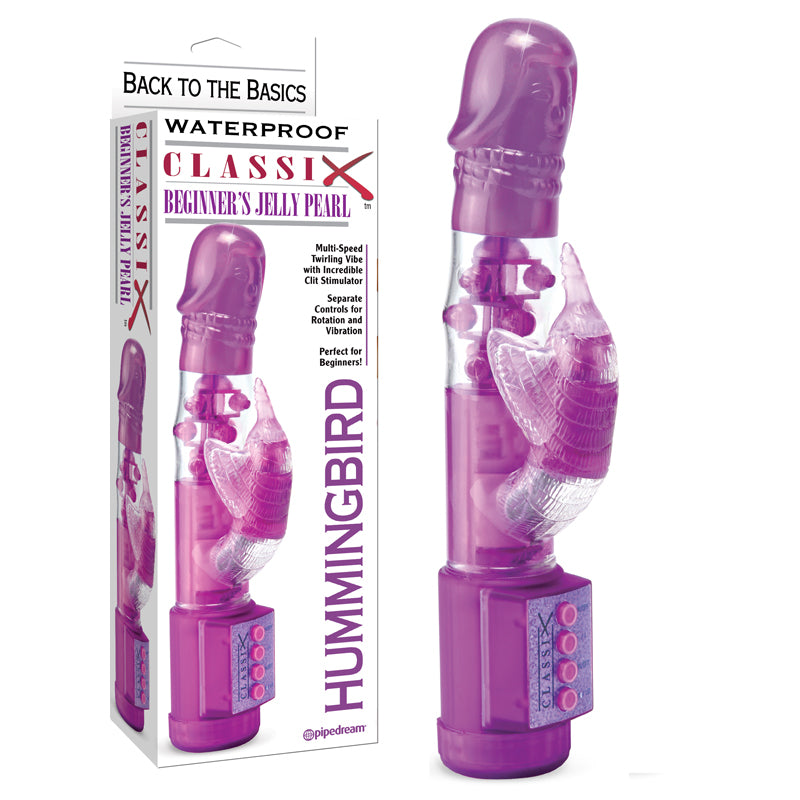 Classix Waterproof Beginners Jelly Pearl Hummingbird Purple