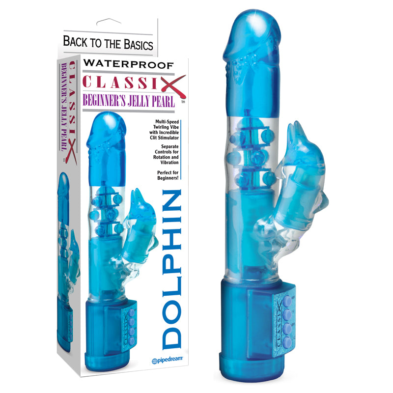 Classix Waterproof Beginners Jelly Pearl Dolphin Blue