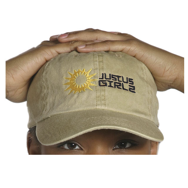 '++Jg:Khaki Hat Black Stiching