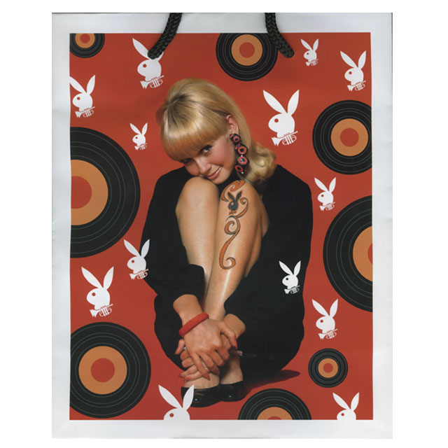 '++Gb:Playboy Record Girl Medium Bag