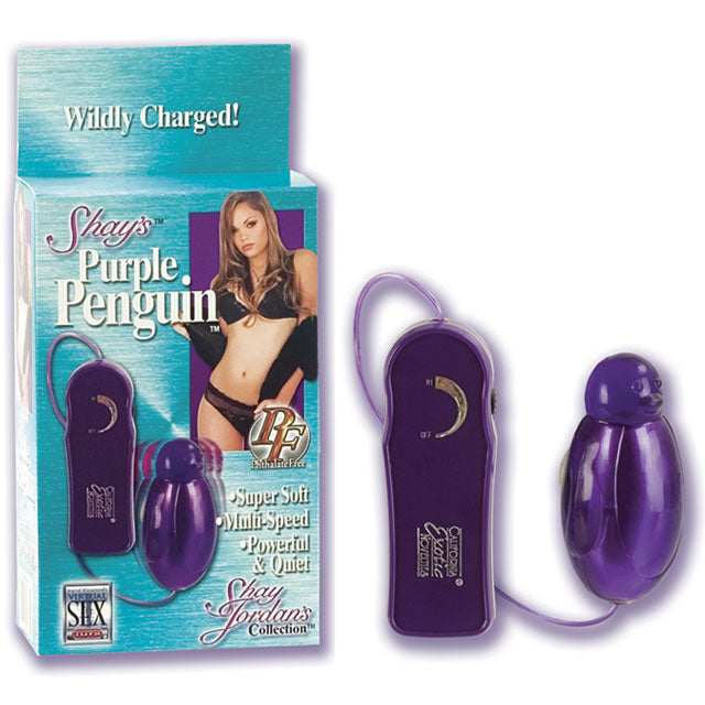 Shay's Purple Penguin Bullet Massager (Purple)