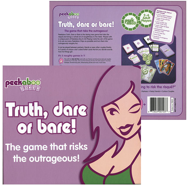 Truth Dare Or Bare Poker Game
