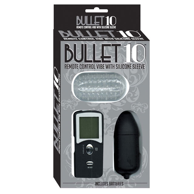 Remote control vibe with silicone sleeve