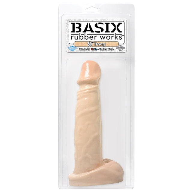 Basix Rubber Works - 9in. Dong Flesh