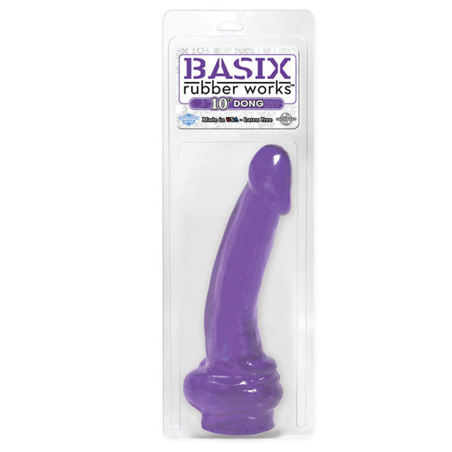 '++Basix 10in. Dong Purple