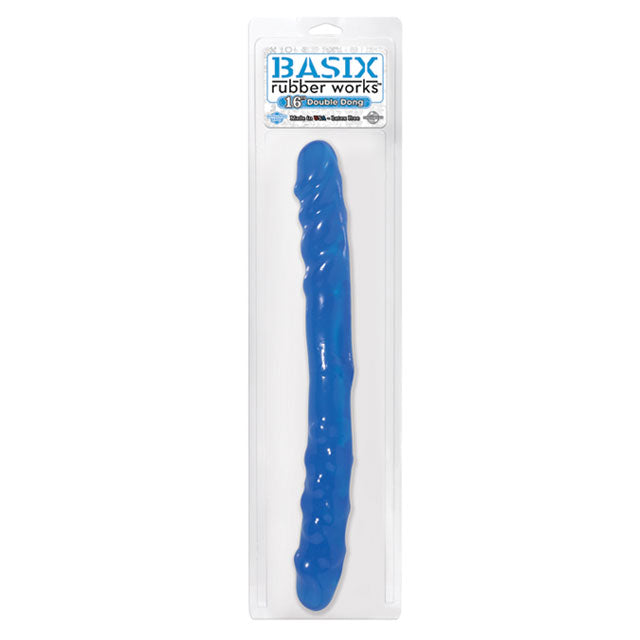 Basix Rubber Works - 16in. Double Dong Blue