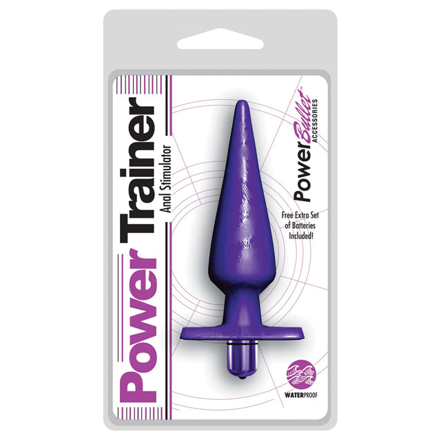 Power Trainer Anal Stimulator w/Power Bullet Purple