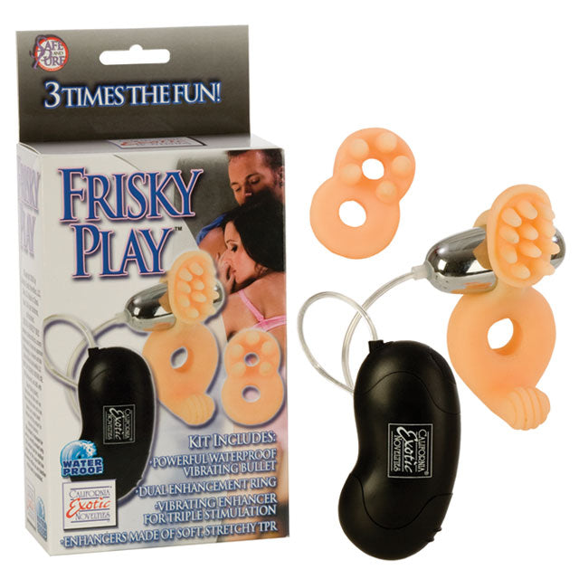 Frisky Play Waterproof Bullet and Enhancer Kit