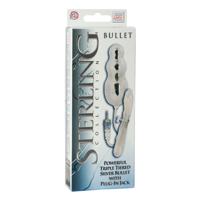 Sterling Collection* - Silver Triple Tiered Bullet