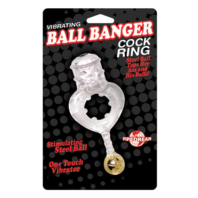 Vibrating Ball Banger Cock Ring