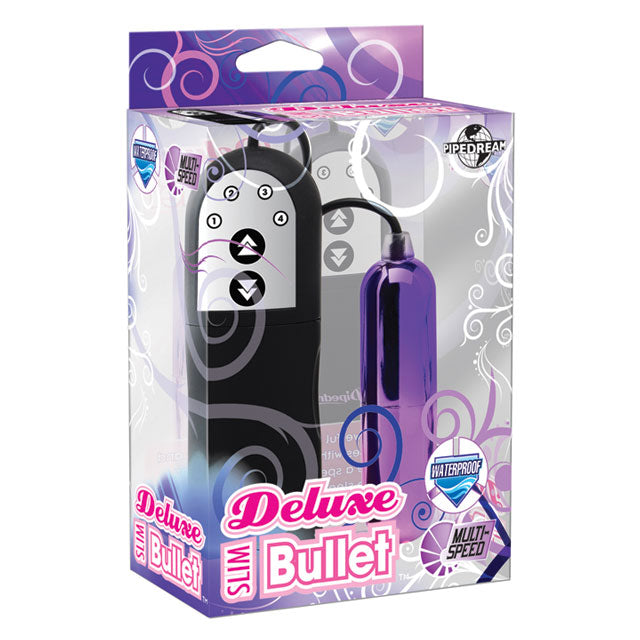 Deluxe Slim Bullet Purple