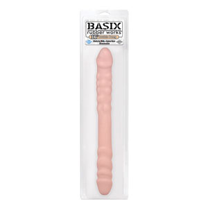 Basix Rubber Works - 16in. Double Dong Flesh