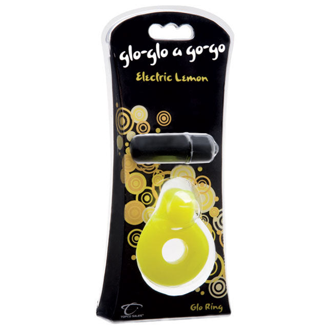 Glo Glo Vibrating Cock Ring (Yellow)