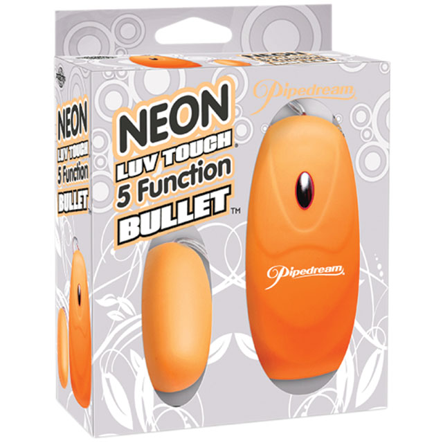 Neon Luv Touch 5 Function Bullet Orange