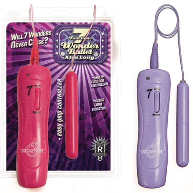 7 Function Wonder Bullet Xtra Long (Pink)