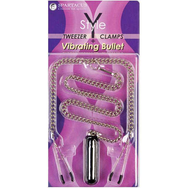 Y Style Tweezer Tip Clamp With Bullet