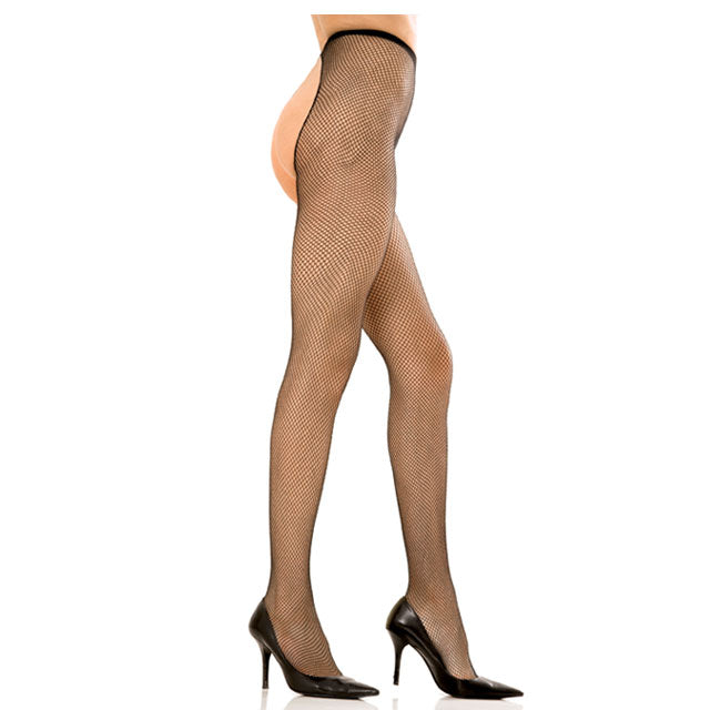 Crotchless Fishnet Pantyhose