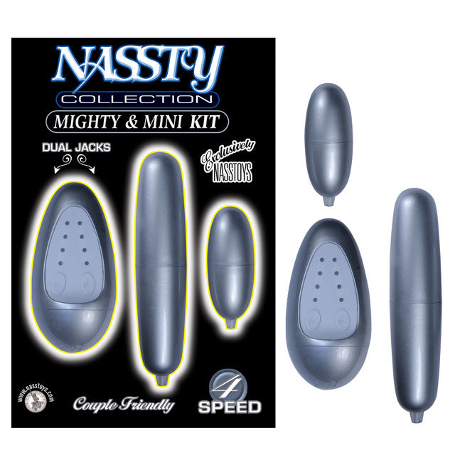 Nassty Collection Mighty/Mini Bullet (Silver)
